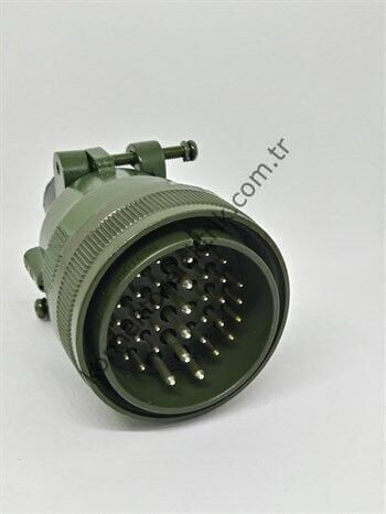 KUKDONG MS3106F 32-7P 35 Pin (28+7) Metal Kasa Kablo Tipi Erkek Askeri Konnektör