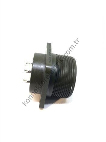 KUKDONG MS3102E 24-22S 4 Pin Metal Kasa Panel Tipi Dişi Askeri Konnektör