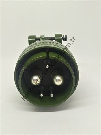 KUKDONG MS3106F 32-1P 5 Pin (3+2) Metal Kasa Kablo Tipi Erkek Askeri Konnektör