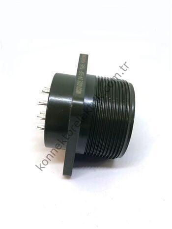 KUKDONG MS3102E 24-20P 11 Pin (9+2) Metal Kasa Panel Tipi Erkek Askeri Konnektör