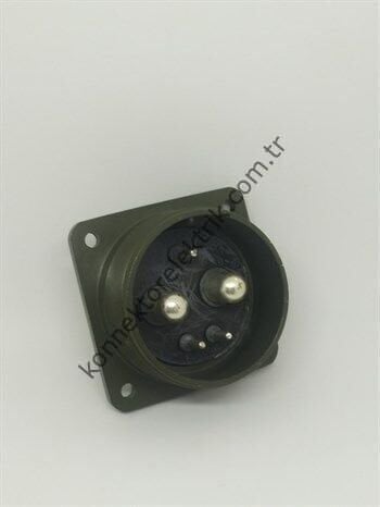 KUKDONG MS3102E 32-1P 5 Pin (3+2) Metal Kasa Panel Tipi Erkek Askeri Konnektör