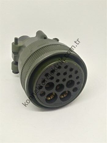 KUKDONG MS3106F 32-6S 23 Pin (16+3+2+2) Metal Kasa Kablo Tipi Dişi Askeri Konnektör