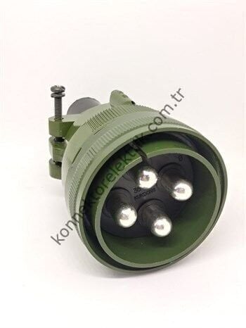 KUKDONG MS3106F 36-5P 4 Pin Metal Kasa Kablo Tipi Erkek Askeri Konnektör