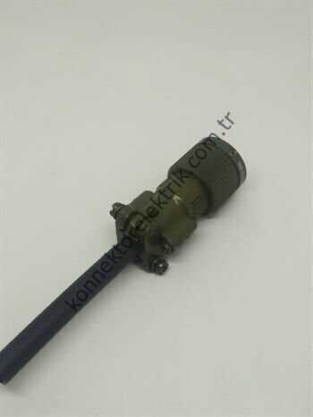 HZ CONNECTORS KDB06E 10SL-4S 2 Pin Bayonet Kablo Tipi Dişi Askeri Konnektör