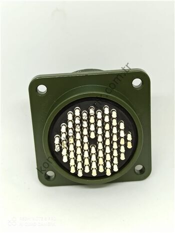 KUKDONG MS3102E 28-72P 72 Pin Metal Kasa Panel Tipi Erkek Askeri Konnektör