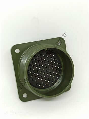 KUKDONG MS3102E 28-72P 72 Pin Metal Kasa Panel Tipi Erkek Askeri Konnektör