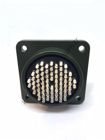 KUKDONG MS3102E 28-72P 72 Pin Metal Kasa Panel Tipi Erkek Askeri Konnektör