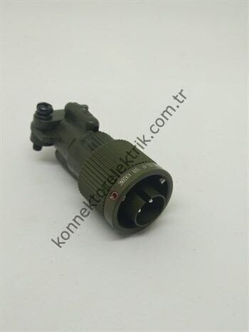 HZ CONNECTORS KDB06E 10SL-4P 2 Pin Metal Kasa Bayonet Kablo Tipi Erkek Askeri Konnektör