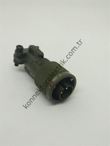 KUKDONG KDB06E 10SL-4P 2 Pin Metal Kasa Bayonet Kablo Tipi Askeri Konnektör