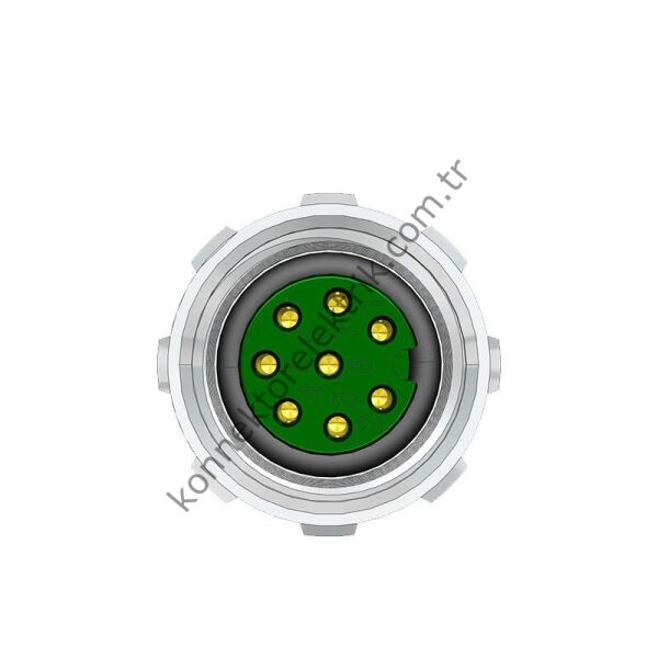 VELLEDQ M12 8 Pin Dişi 10 mt. Kablolu Konnektör