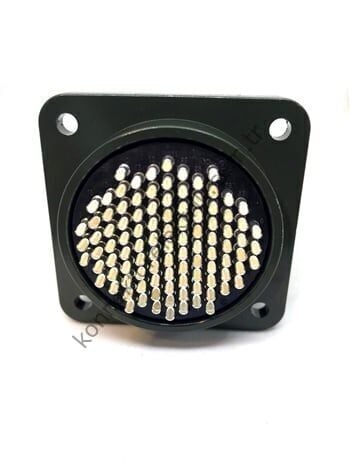 KUKDONG MS3102E 32-101P 101 Pin Metal Kasa Panel Tipi Erkek Askeri Konnektör