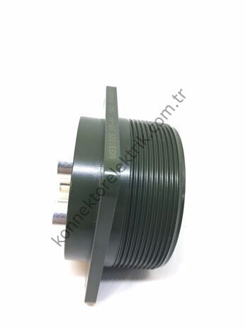 KUKDONG MS3102E 36-4P 3 Pin Metal Kasa Panel Tipi Erkek Askeri Konnektör