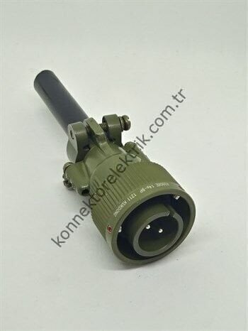 KUKDONG KDB06E 14S-9P 2 Pin Metal Kasa Bayonet Kablo Tipi Erkek Askeri Konnektör