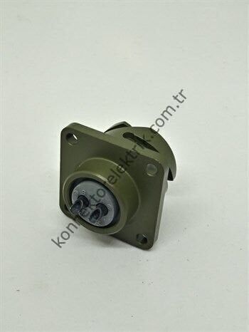 KDB02E 14S-9S Bayonet Panel Tipi Askeri Konnektör
