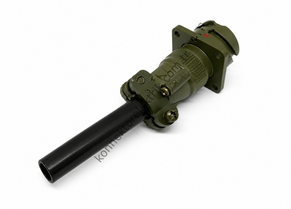 KUKDONG KDB00E 14S-9S 2 Pin Metal Kasa Bayonet Karşıt Kablo Tipi Dişi Askeri Konnektör