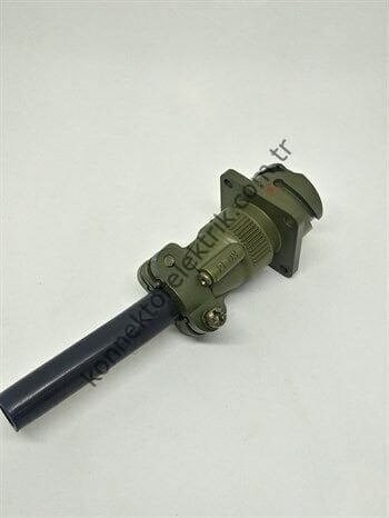 KUKDONG KDB00E 14S-9S 2 Pin Metal Kasa Bayonet Karşıt Kablo Tipi Askeri Konnektör