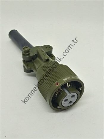 KDB06E 14S-7S Bayonet Kablo Tipi Askeri Konnektör