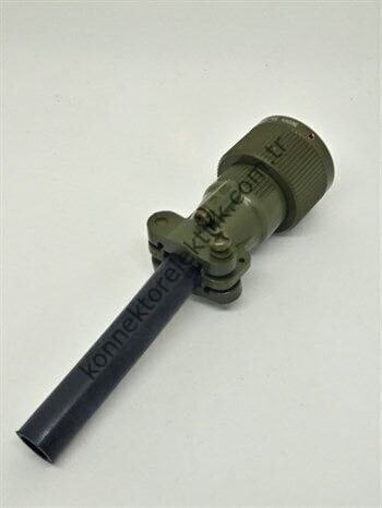 KDB06E 14S-7S Bayonet Kablo Tipi Askeri Konnektör