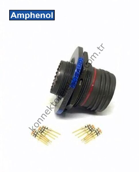 AMPHENOL D38999/24WD35PN (MIL-DTL) 37 Pin Panel Tipi Erkek Askeri Konnektör