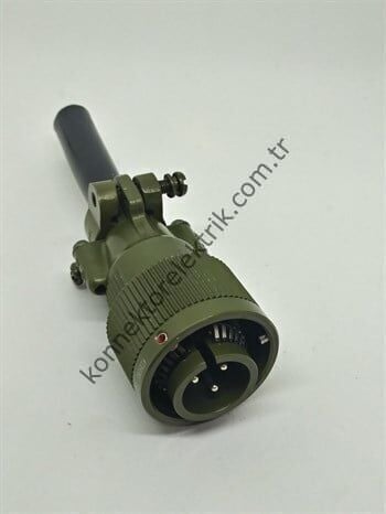 KUKDONG KDB06E 14S-7P 3 Pin Metal Kasa Bayonet Kablo Tipi Askeri Konnektör