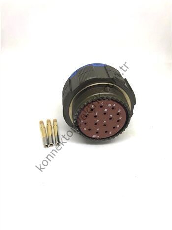 AMPHENOL D38999/26WG16SN (MIL-DTL) 16 Pin Kablo Tipi Dişi Askeri Konnektör