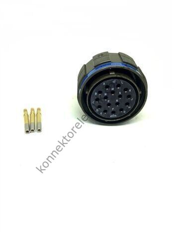 AMPHENOL D38999/26WG16SN (MIL-DTL) 16 Pin Kablo Tipi Dişi Askeri Konnektör