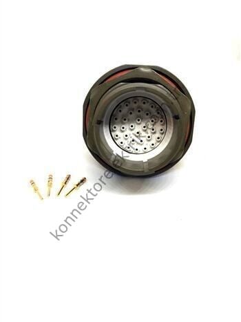 AMPHENOL D38999/24WF32PN MIL-DTL-38999 Panel Tipi Erkek Askeri Konnektör