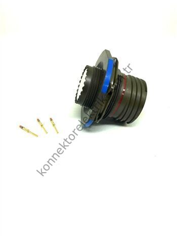 AMPHENOL D38999/24WD35PN (MIL-DTL) 37 Pin Panel Tipi Erkek Askeri Konnektör