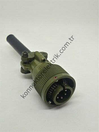 KDB06E 14S-6P Bayonet Kablo Tipi Askeri Konnektör
