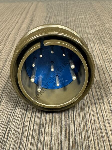 AMPHENOL 97-3106A-28-19P 10 Pin (6+4) Metal Kasa Bayonet Kablo Tipi Erkek Askeri Konnektör