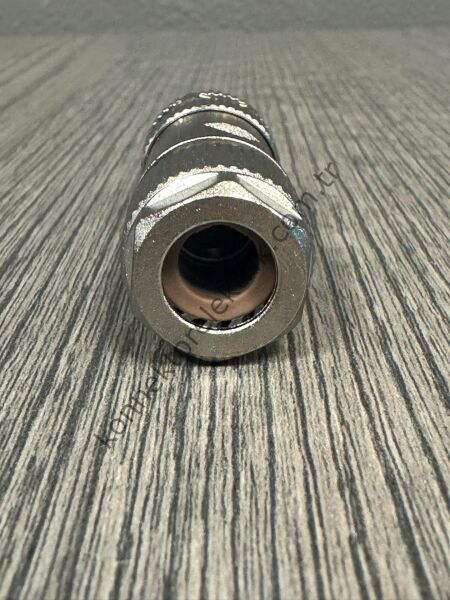MOCO M12 X Kod 8 Pin Lehimli (Solder Contact) Metal Kasa Kablo Tipi Erkek Endüstriyel Konnektör