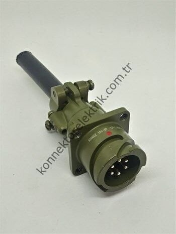 KUKDONG KDB00E 14S-6P 6 Pin Metal Kasa Bayonet Karşıt Kablo Tipi Erkek Askeri Konnektör