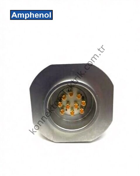 AMPHENOL D38999/23YC98PN (MIL-DTL) 10 Pin Panel Tipi Erkek Askeri Konnektör