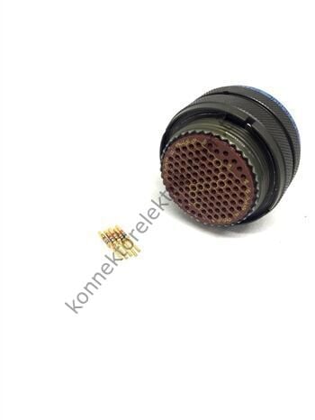 AMPHENOL SJTG06RT 22-35PA 100 Pinli Metal Kasa Kablo Tipi Erkek Konnektör