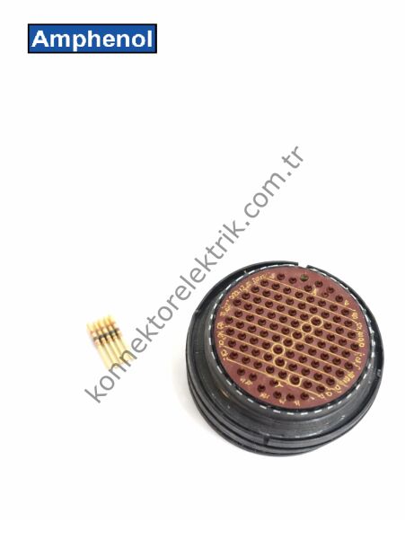 AMPHENOL SJTG06RT 22-35PA 100 Pin Metal Kasa Kablo Tipi Erkek Konnektör