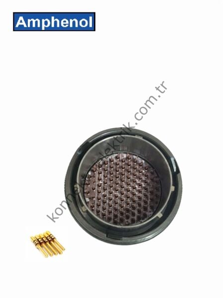 AMPHENOL SJTG06RT 22-35PA 100 Pin Metal Kasa Kablo Tipi Erkek Konnektör