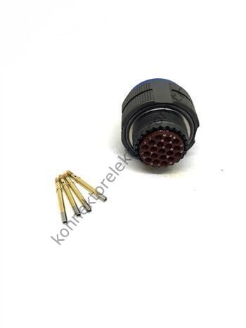 AMPHENOL D38999/26WD19SN MIL-DTL-38999 Kablo Tipi Dişi Askeri Konnektör