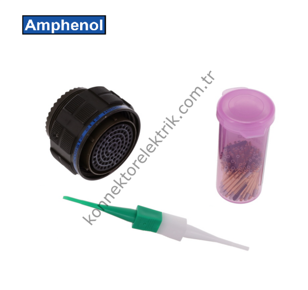 AMPHENOL D38999/26WG35SN (MIL-DTL) 79 Pinli Kablo Tipi Dişi Askeri Konnektör