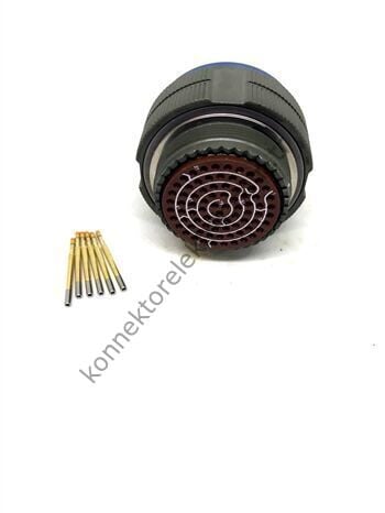 AMPHENOL D38999/26WG35SN MIL-DTL-38999 Kablo Tipi Dişi Askeri Konnektör