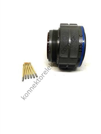 AMPHENOL D38999/26WG35SN MIL-DTL-38999 Kablo Tipi Dişi Askeri Konnektör