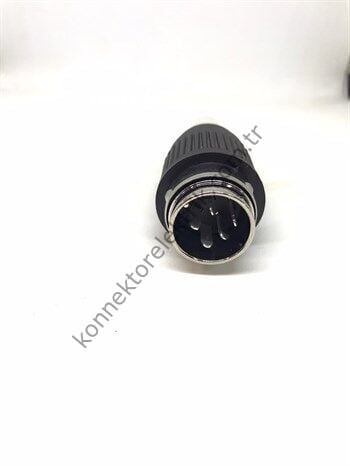 WEIPU WT29J5T 5 Pinli IP67 Plastik Kasa Kablo Tipi Erkek Su Geçirmez Konnektör