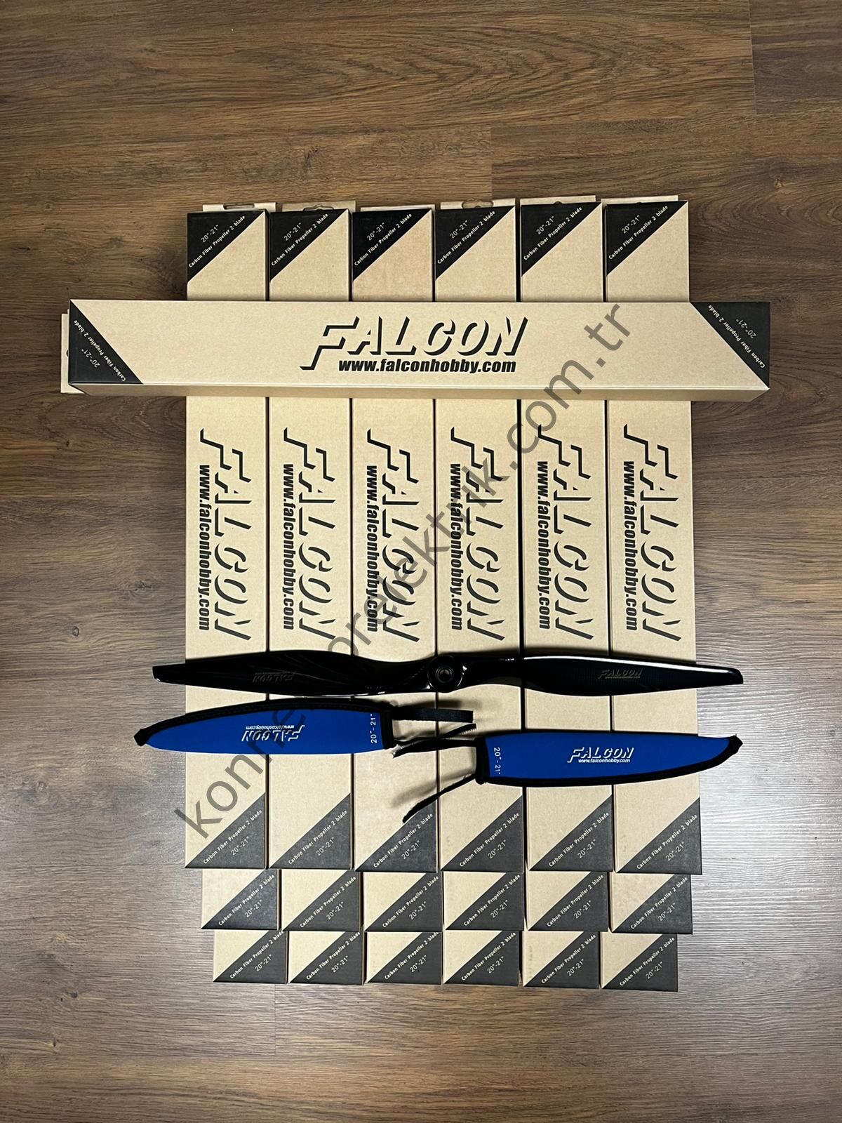 FALCONE 20x13E Carbon Fiber Thin Electric Pervane (FCN 2B_CFE_20x13)