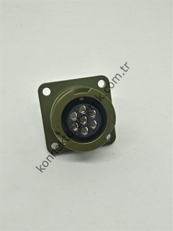 KDB02E 14SA-7S Bayonet Panel Tipi Askeri Konnektör