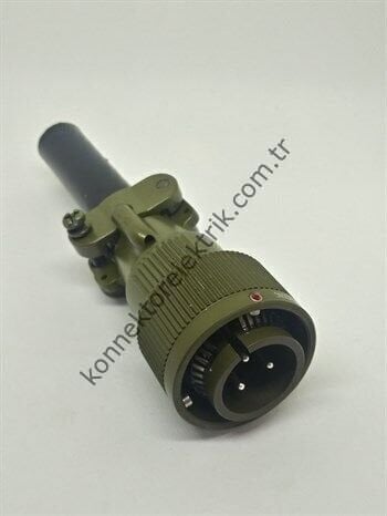 KUKDONG KDB06E 16S-5P 3 Pin Metal Kasa Bayonet Kablo Tipi Erkek Askeri Konnektör