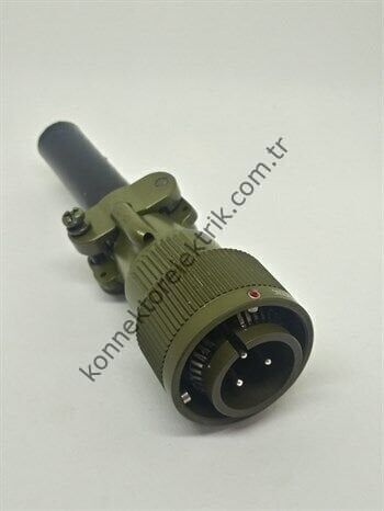 KUKDONG KDB06E 16S-5P 3 Pin Metal Kasa Bayonet Kablo Tipi Askeri Konnektör