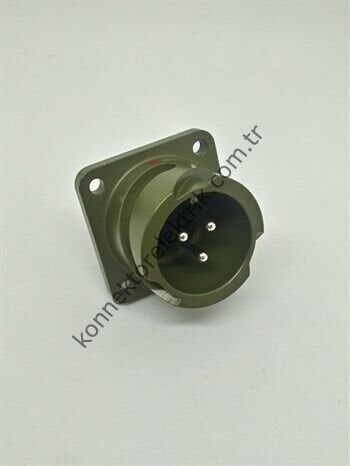 KDB02E 16-10P Bayonet Panel Tipi Askeri Konnektör