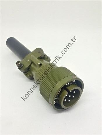 HZ CONNECTORS KDB06E 16S-1P 7 Pin Metal Kasa Bayonet Kablo Tipi Erkek Askeri Konnektör