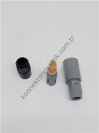 PAG.M1.0GL.AC65G 10 Pinli Kablo Tipi Erkek Konnektör