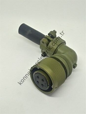 KDB08E 18-4S Bayonet Kablo Tipi Askeri Konnektör