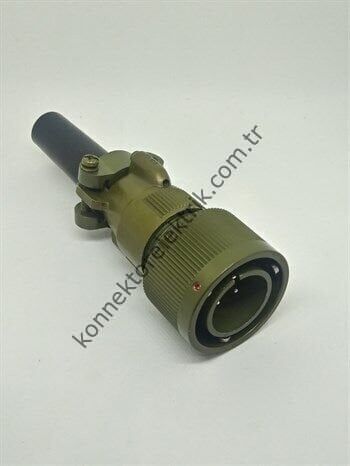 KUKDONG KDB06E 18-4P 4 Pin Metal Kasa Bayonet Kablo Tipi Erkek Askeri Konnektör